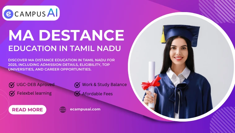 MA Distance Education in Tamil Nadu