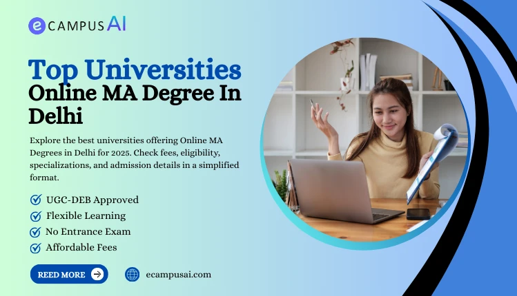Top Universities For Online MA Degree In Delhi